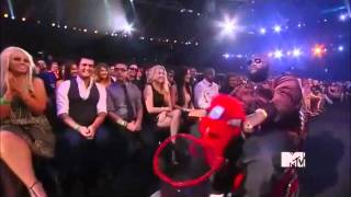 Rick Ross Entrance MTV Music Awards 2010 [upl. by Ayardna722]