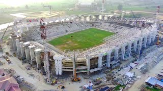 TERUS DIKEBUT‼️SUDAH 81 PERSEN UPDATE PEMBANGUNAN STADION UTAMA SUMUT UNTUK PON XXI ACEHSUMUT [upl. by Ahgiela]