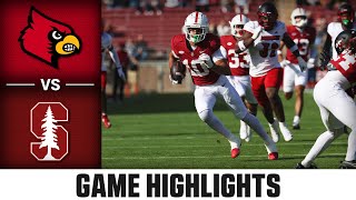 Louisville vs Stanford Game Highlights  2024 ACC Football [upl. by Adda]