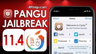 iOS 114 Jailbreak 2018 😲  PANGU iOS 11 Jailbreak RELEASED UNTETHERED  Install Cydia [upl. by Swarts981]