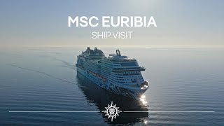 MSC EURIBIA  Ship Visit [upl. by Kenlay]