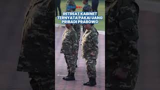 Ternyata Biaya Retreat Kabinet Merah Putih di Akmil Pakai uang Pribadi Prabowo Istana Buka Suara [upl. by Eilyah746]