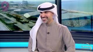 Prof Ali Alnajadah on Good Morning Kuwait talking about the Sadu Weaving [upl. by Rudman]