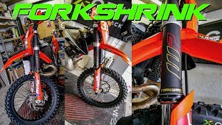 🔧 hübsche Verbesserung für jedes Motorrad 🔧 2 Takter Tanken 🔧 Forkshrink [upl. by Cirde]