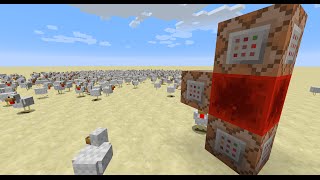 Minecraft 181 How to make fastest redstone clock [upl. by Petronilla]