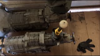 Fitting a Quaife 15g sequential 6 speed gearbox into the BMW E30 rally car [upl. by Noemad]