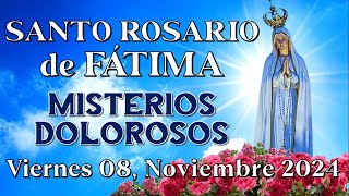 🔵SANTO ROSARIO EN ESPAÑOL MISTERIOS DOLOROSOS Noviembre 08 2024 [upl. by Esinert]