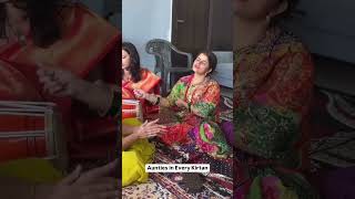 Aunties in every kirtan 🫡🫡youtubeshorts minivlog ytshorts viralvideo vlog fyp funny reaction [upl. by Aneled]