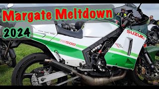 Margate meltdown 2024  2 stroke Suzuki RG500 [upl. by Janaye758]