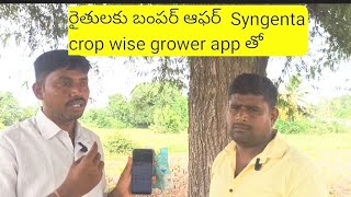 రైతులకు బంపర్ ఆఫర్ Syngenta వారి Cropwise grower app తో బహుమతులు పొందడి MAS [upl. by Blasius]