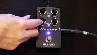 Strings Quick Demo  Ampeg Classic Analog Bass Preamp Pedal demo [upl. by Aredna450]