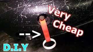 DIY quotTsurikawaquot JDM Style Tow Strap For Cheap [upl. by Aztiram81]