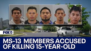 MS13 gang members accused of killing 15yearold boy [upl. by Woodcock]