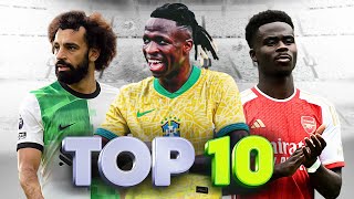 Top 10 Wingers In Football 20232024 [upl. by Dari]