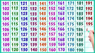 🦜 Learn Counting from 1 to 500 Big numbers 1 to 500 123 1 2 3 4 5 6 7 8 9 10 ginti counting [upl. by Eilatan]