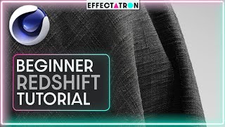 Create Textiles and Fabrics with Redshift 35 RS Standard Material  C4D S26 PBR Workflow [upl. by Clara]