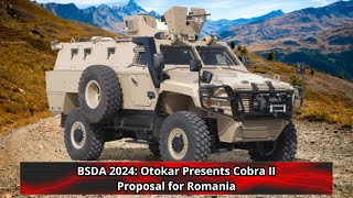 Otokar Presents Cobra II Proposal for Romania [upl. by Erasme]