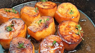 THE BEST fondant potatoes recipe STEP BY STEP [upl. by Alleras]