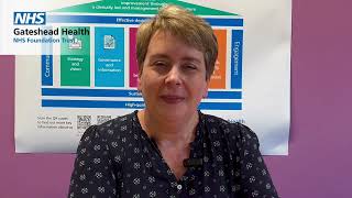 Gillian Findley Chief Nurse at GatesheadHealth Happy International Nurses Day [upl. by Lillith]