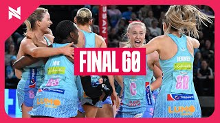 Mavericks vs Lightning Final 60  Suncorp Super Netball Round 12 [upl. by Namielus]