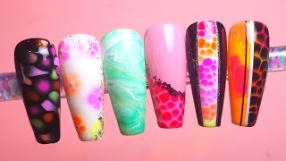 NAIL ART 6 Different BlossomBlooming Gel Nail Design Ideas  Bluesky [upl. by Yvonne]