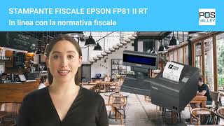 Epson FP81II RT  Facile Installazione e Fiscalizzazione del registratore cassa telematico [upl. by Niwdla]