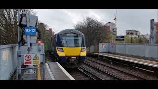 Trains on Maundy Thursday in London [upl. by Bikales]