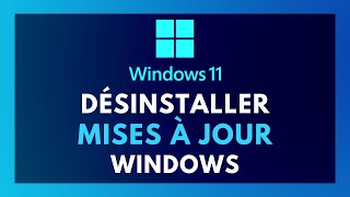 COMMENT DÉSINSTALLER LES MISES À JOUR WINDOWS SUR SON PC WINDOWS 11  SUPPRIMER LES MAJs [upl. by Ashli333]