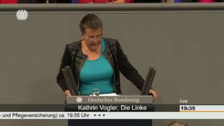 Kathrin Vogler DIE LINKE Gesund – gerecht – bezahlbar [upl. by Jodi196]