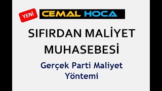 6 Gerçek Parti Maliyet Yöntemi │ Öğrenme Garantili │ Detaylı Anlatım [upl. by Onafets227]