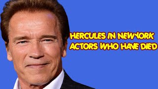 6 Hercules in New York actors who have died [upl. by Evangelia]