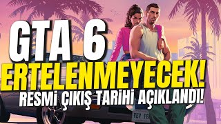 GTA 6 KESİN ÇIKIŞ TARİHİ BELLİ OLDU [upl. by Asirrak]