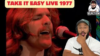 Eagles  Take It Easy Live at the Capital Centre 1977 FIRST TIME REACTION [upl. by Enywad596]