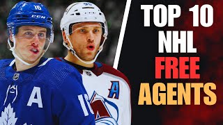 Ranking The Top 10 NHL FREE AGENTS 2025 Offseason [upl. by Garvey]