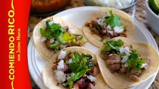 Tacos de Suadero  Comida de la Calle Mexico DF [upl. by Enuahs]