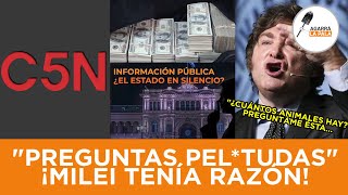 SE CONOCIERON LAS PREGUNTAS MÁS PELTUDAS QUE HACEN LOS PERIODISTAS ENSOBRADOS K [upl. by Lecram11]