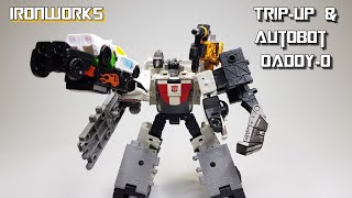 Transformers Netflix Earthrise Ironworks TripUp amp Autobot DaddyO Unboxing [upl. by Guild116]