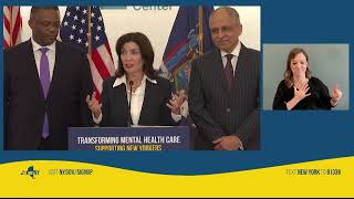 Governor Hochul Announces Expanded Mental Health Investments [upl. by Standley]