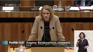 Dagmar BelakowitschJenewein  BundesVerfassungsgesetz  1732016 [upl. by Rab]