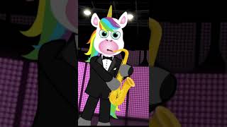 Jingle Bells en Español  Canción navideña para niños con Colorin el unicornio [upl. by Euqinmod]