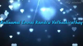 Tamil whatsapp status  RJ status  Lesa lesa  Trisha hits [upl. by Norvin]