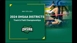 OHSAA Districts Track Meet [upl. by Akeryt999]