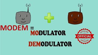 Modem  What is a modem  How Does Modem work  modulation  modulator  what is modem [upl. by Okiram]