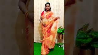 Saree Review From Meesho In Affordable Price  meeshosaree [upl. by Ennayhc]