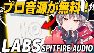 【 LABS 】世界中の作曲家のプロが愛用する完全無料DTM音源【Spitfire Audio】 [upl. by Katina818]