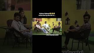 Vishnu and nabeel iq inta low nti 🤣🤣 bigbossott funny bigbosscomedy cricket [upl. by Aihseym]