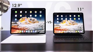 which size iPad Pro 11quot vs 12 9quotdont pick the wrong iPad M1 iPad Pro [upl. by Florenza]