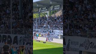 Fans SV Elversberg gegen Darmstadt elversberg fans sve 2bundesliga 2liga shorts [upl. by Gyatt]