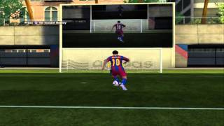 Fifa 11 Messi Top 20 Goals Training Arena [upl. by Enttirb]