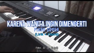 Karena Wanita Ingin Dimengerti Piano Cover With Lyric  Chord by Jemmy [upl. by Fraze]